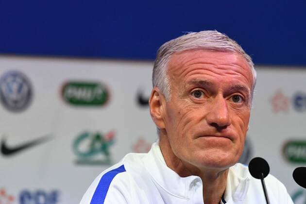 conference de presse Didier Deschamps selectionneur EDF FOOTBALL Equipe de France de football 02 10 2017 AnthonyBIBARD FEP Panoramic 