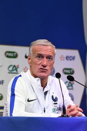 conference de presse Didier Deschamps selectionneur EDF FOOTBALL Equipe de France de football 02 10 2017 AnthonyBIBARD FEP Panoramic 