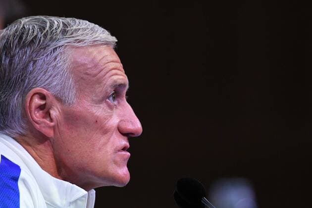 conference de presse Didier Deschamps selectionneur EDF FOOTBALL Equipe de France de football 02 10 2017 AnthonyBIBARD FEP Panoramic 