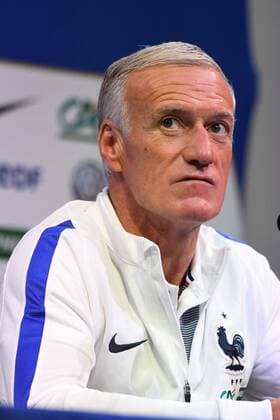 conference de presse Didier Deschamps selectionneur EDF FOOTBALL Equipe de France de football 02 10 2017 AnthonyBIBARD FEP Panoramic 