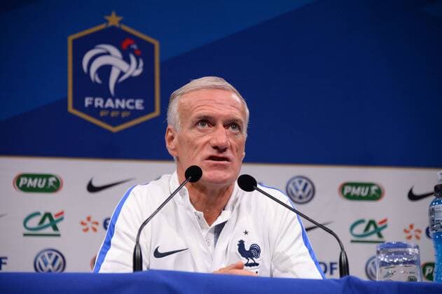 conference de presse Didier Deschamps selectionneur EDF FOOTBALL Equipe de France de football 02 10 2017 AnthonyBIBARD FEP Panoramic 