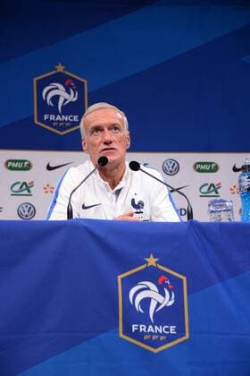conference de presse Didier Deschamps selectionneur EDF FOOTBALL Equipe de France de football 02 10 2017 AnthonyBIBARD FEP Panoramic 