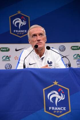 conference de presse Didier Deschamps selectionneur EDF FOOTBALL Equipe de France de football 02 10 2017 AnthonyBIBARD FEP Panoramic 