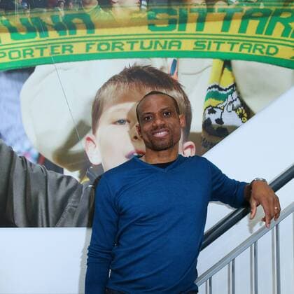 SITTARD - Voetbal,07-03-2017, Fortuna Sittard Stadion, Seizoen 2016 - 2017, Sunday Oliseh Sunday Oliseh