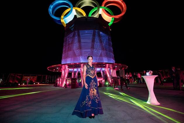 BEIJING, CHINA - OCTOBER 01: Jelena Ostapenko of Latvia attends the 2017 China Open Player Party at Beijing Olympic Tower on October 1, 2017 in Beijing, China.  Copyright: xVCGx CFP111128857886 