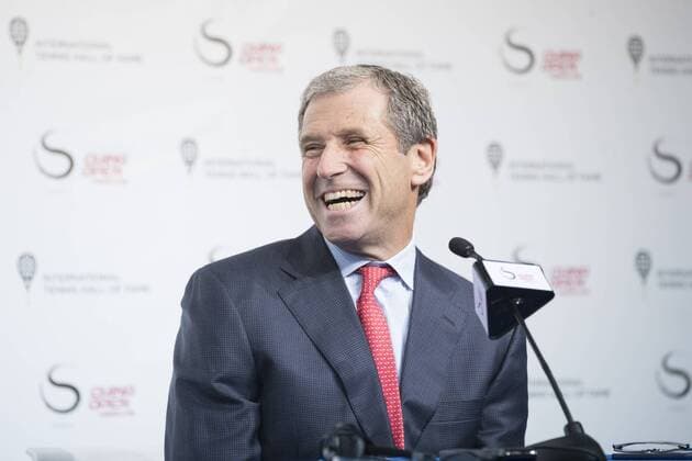 BEIJING, CHINA - OCTOBER 03: China Open Tournament co-Director Thomas P. Ross attends a press conference PK Pressekonferenz on day four of the 2017 China Open at the China National Tennis Centre on October 3, 2017 in Beijing, China.  Copyright: xVCGx CFP111128975288 