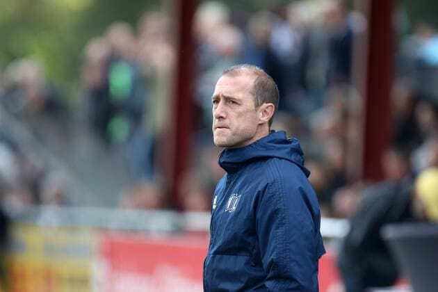 Fußball VfL Osnabrück 3. Liga Pokalspiel SVG Göttigne - VFL Osnabrück Osnabrücks Trainer Joseph Enochs