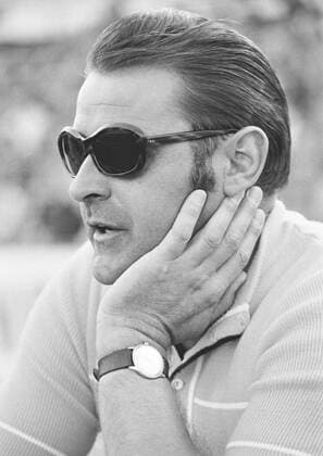 Aus Regionalliga Nord Saison 1973 1974 Eintracht Braunschweig gegen den SV Meppen 3:0 am 03.03.1974. Im Foto: SV Meppen Trainer Hermann Michel