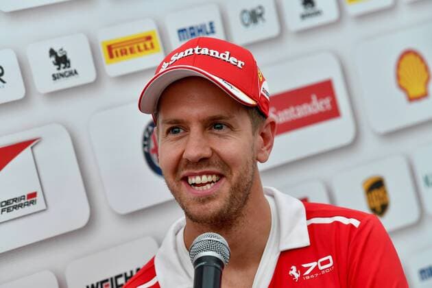 Sebastian Vettel (GER 5), Scuderia Ferrari, Grosser Preis von Japan 2017, Vorbereitungen, Motorsport, Formel 1, 24.08.2017, Suzuka Copyright: xAndre Eibner-Pressefotox EP_JAE