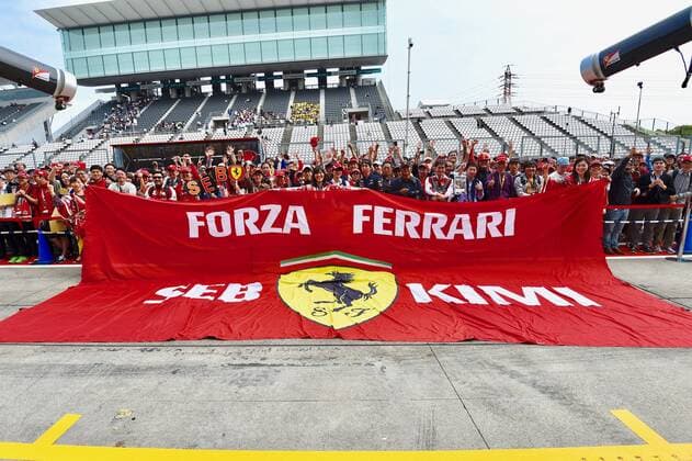 Bilder des Tages - SPORT Sebastian Vettel (GER 5), Scuderia Ferrari, Grosser Preis von Japan 2017, Vorbereitungen, Motorsport, Formel 1, 24.08.2017, Suzuka Copyright: xAndre Eibner-Pressefotox EP_JAE