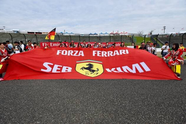 Sebastian Vettel (GER 5), Scuderia Ferrari, Grosser Preis von Japan 2017, Vorbereitungen, Motorsport, Formel 1, 24.08.2017, Suzuka Copyright: xAndre Eibner-Pressefotox EP_JAE