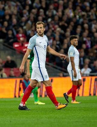England v Slovenia 2018 FIFA World Cup WM Weltmeisterschaft Fussball Qualifying Harry Kane of England during the 2018 FIFA World Cup Qualifying match at Wembley Stadium, London, UK Content Not Available For UK Newspapers Copyright: xLiamxMcAvoyx FIL-10771-0013