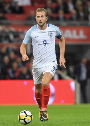 Harry Kane of England in action during the FIFA World Cup WM Weltmeisterschaft Fussball 2018 Qualifier First Round match between England and Slovenia at Wembley Stadium, London, England on 5 October 2017. Copyright: xVincexMignottx 17050004