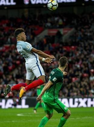 England v Slovenia 2018 FIFA World Cup WM Weltmeisterschaft Fussball Qualifying Alex Oxlade-Chamberlain of England during the 2018 FIFA World Cup Qualifying match at Wembley Stadium, London, UK Content Not Available For UK Newspapers Copyright: xLiamxMcAvoyx FIL-10771-0027