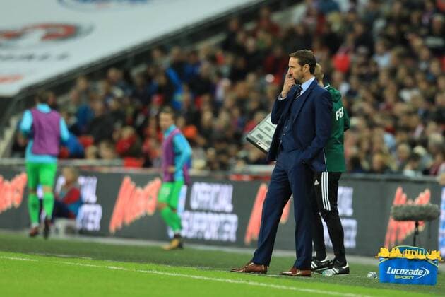 5th October 2017, Wembley Stadium, London, England; FIFA World Cup WM Weltmeisterschaft Fussball Qualification, England versus Slovenia; England Manager Gareth Southgate  ActionPlus11937867