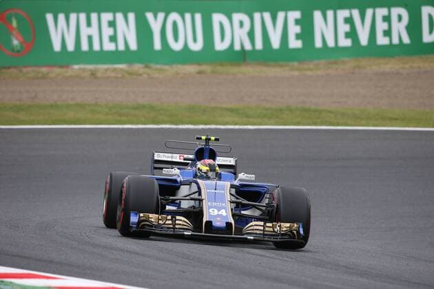06.10.2017- Free Practice 1, Pascal Wehrlein (GER) Sauber C36 Japanese Grand Prix, Suzuka 05 - 08 October 2017 06.10.2017- Free Practice 1, Pascal Wehrlein (GER) Sauber C36 