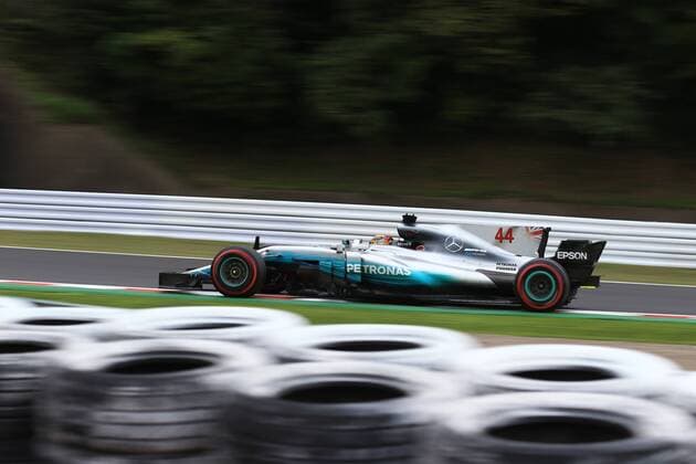 6th October 2017, Suzuka Circuit, Suzuka, Japan; Japanese Formula One Grand Prix, Friday Free Practice; Lewis Hamilton - Mercedes AMG Petronas F1 Team  ActionPlus11938213