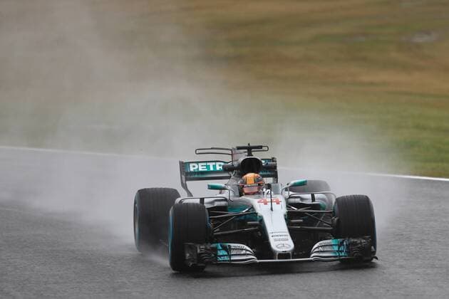 6th October 2017, Suzuka Circuit, Suzuka, Japan; Japanese Formula One Grand Prix, Friday Free Practice; Lewis Hamilton - Mercedes AMG Petronas F1 Team  ActionPlus11938233