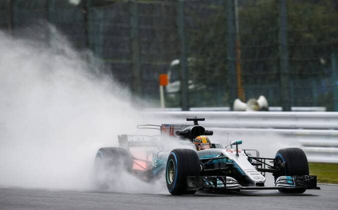 Motorsports: FIA Formula One World Championship WM Weltmeisterschaft 2017, Grand Prix of Japan, 44 Lewis Hamilton (GBR, Mercedes AMG Petronas Formula One Team), Suzuka Japan