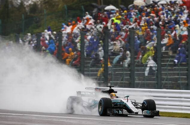 Motorsports: FIA Formula One World Championship WM Weltmeisterschaft 2017, Grand Prix of Japan, 44 Lewis Hamilton (GBR, Mercedes AMG Petronas Formula One Team), Suzuka Japan