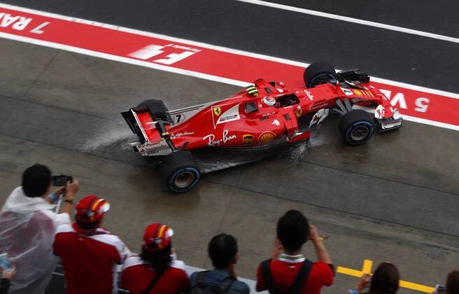 Motorsports: FIA Formula One World Championship WM Weltmeisterschaft 2017, Grand Prix of Japan, 5 Sebastian Vettel (GER, Scuderia Ferrari), Suzuka Japan