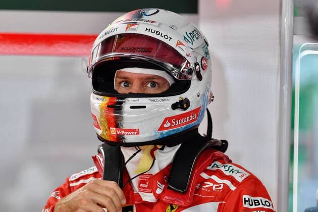 Sebastian Vettel (GER 5), Scuderia Ferrari, Grosser Preis von Japan 2017, 1tes freies Training, Motorsport, Formel 1, 06.10.2017, Suzuka Copyright: xEIBNER JERRYxANDREx EP_JAE