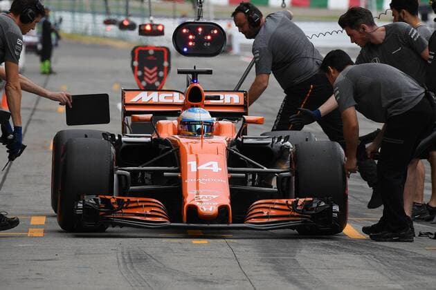 Fernando Alonso, McLaren Honda, formula 1 GP, Japan in Suzuka, 06.10.2017 Photo:mspb Lukas Gorys Fernando Alonso, formula 1 GP, Japan