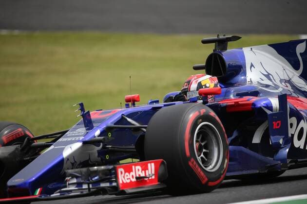 07.10.2017- free practice 3, Pierre Gasly (FRA) Scuderia Toro Rosso STR12 Japanese Grand Prix, Suzuka 05 - 08 October 2017 07.10.2017- free practice 3, Pierre Gasly (FRA) Scuderia Toro Rosso STR12 