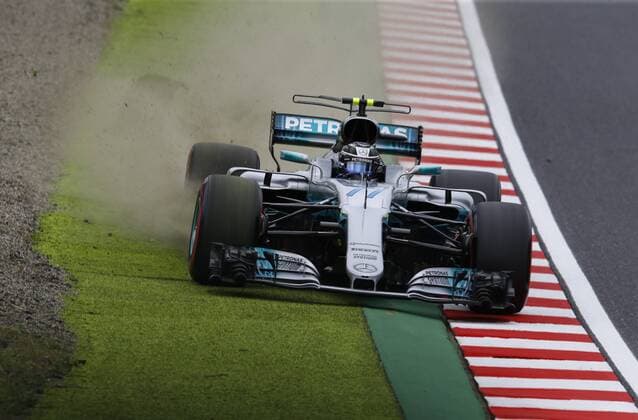 Motorsports: FIA Formula One World Championship WM Weltmeisterschaft 2017, Grand Prix of Japan, 77 Valtteri Bottas (FIN, Mercedes AMG Petronas) Suzuka Japan