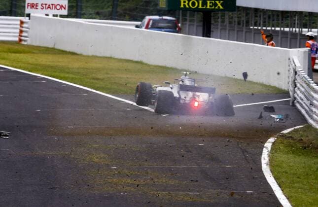 Motorsports: FIA Formula One World Championship WM Weltmeisterschaft 2017, Grand Prix of Japan, 77 Valtteri Bottas (FIN, Mercedes AMG Petronas) Suzuka Japan