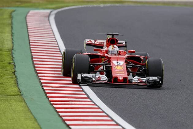 Motorsports: FIA Formula One World Championship WM Weltmeisterschaft 2017, Grand Prix of Japan, 5 Sebastian Vettel (GER, Scuderia Ferrari), Suzuka Japan