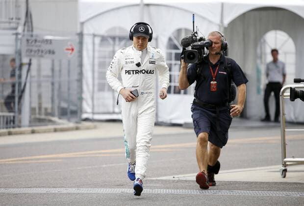 Motorsports: FIA Formula One World Championship WM Weltmeisterschaft 2017, Grand Prix of Japan, 77 Valtteri Bottas (FIN, Mercedes AMG Petronas) Suzuka Japan