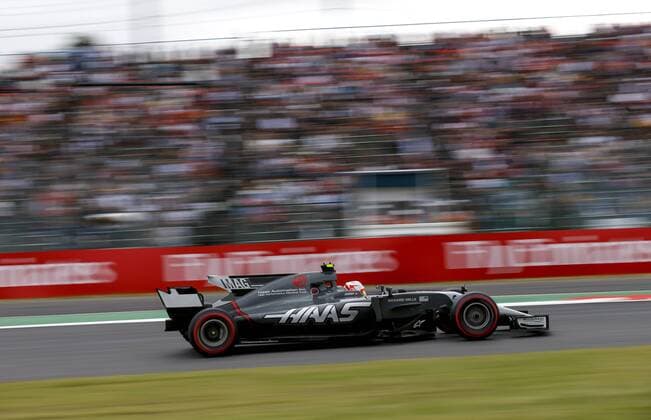 Motorsports: FIA Formula One World Championship WM Weltmeisterschaft 2017, Grand Prix of Japan, 20 Kevin Magnussen (FIN, Haas F1 Team) Suzuka Japan