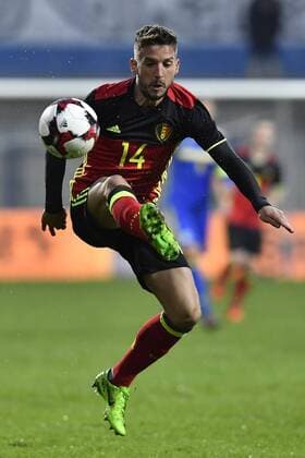 Belgium s Dries Mertens pictured in action during a soccer game between Bosnia and Herzegovina and Belgian national team Nationalteam Red Devils, in Sarajevo, Bosnia and Herzegovina, Saturday 07 October 2017, game 9 in Group H of the qualifications for the 2018 World Cup. DIRKxWAEM  x05179303x