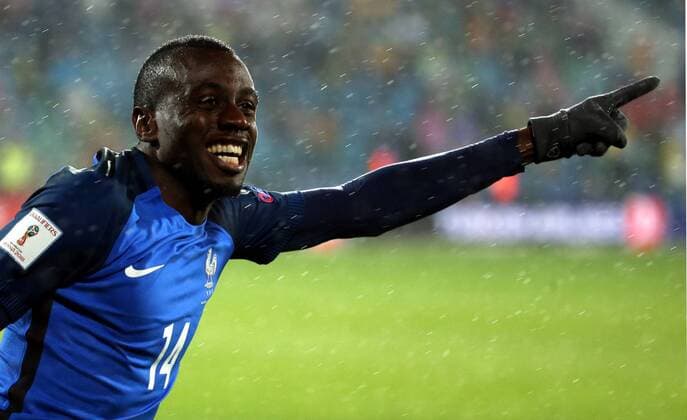 Fußball, WM Quali, Bulgarien - Frankreich 07.10.2017 Sofia Bulgaria-France FIFA World Cup WM Weltmeisterschaft Fussball Russia 2018 European qualifiers men s football Blaise Matuidi France celebrate goal :Str 