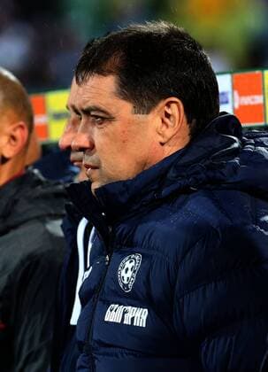 Fußball, WM Quali, Bulgarien - Frankreich 07.10.2017 Sofia Bulgaria-France FIFA World Cup WM Weltmeisterschaft Fussball Russia 2018 European qualifiers men s football Petar Houbtchev Houbchev Bulgaria head coach :Str 