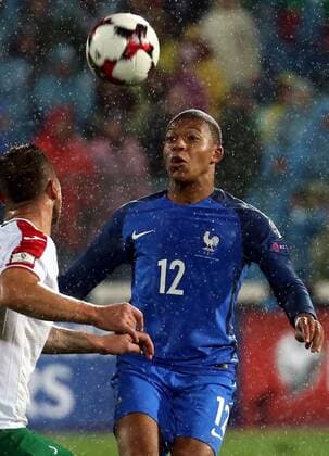 Fußball, WM Quali, Bulgarien - Frankreich 07.10.2017 Sofia Bulgaria-France FIFA World Cup WM Weltmeisterschaft Fussball Russia 2018 European qualifiers men s football Kylian Mbappe France :Str 