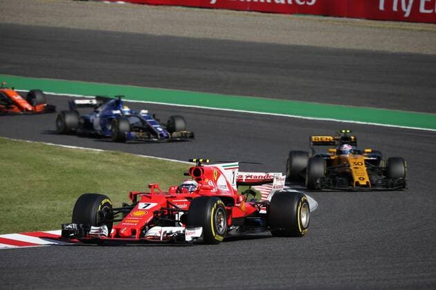 08.10.2017- Race, Kimi Raikkonen (FIN) Scuderia Ferrari SF70H Japanese Grand Prix, Suzuka 05 - 08 October 2017 08.10.2017- Race, Kimi Raikkonen (FIN) Scuderia Ferrari SF70H 