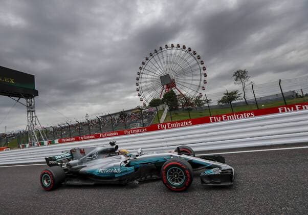 Motorsports: FIA Formula One World Championship WM Weltmeisterschaft 2017, Grand Prix of Japan, 44 Lewis Hamilton (GBR, Mercedes AMG Petronas Formula One Team), Suzuka Japan