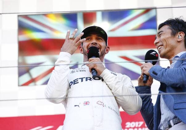 Motorsports: FIA Formula One World Championship WM Weltmeisterschaft 2017, Grand Prix of Japan, 44 Lewis Hamilton (GBR, Mercedes AMG Petronas Formula One Team), Suzuka Japan