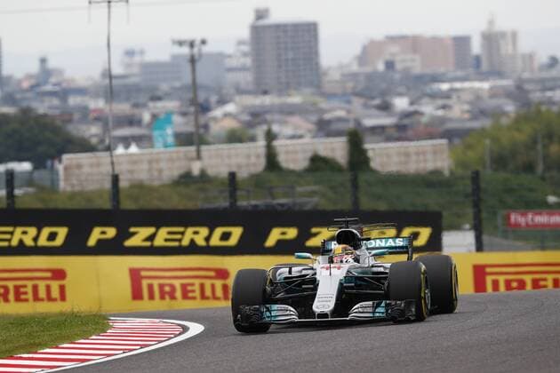 Motorsports: FIA Formula One World Championship WM Weltmeisterschaft 2017, Grand Prix of Japan, 44 Lewis Hamilton (GBR, Mercedes AMG Petronas Formula One Team), Suzuka Japan