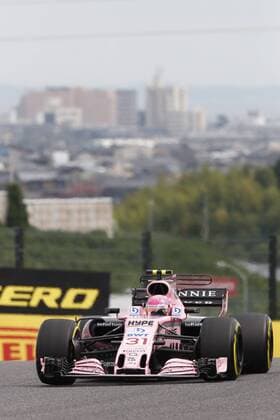 Motorsports: FIA Formula One World Championship WM Weltmeisterschaft 2017, Grand Prix of Japan, 31 Esteban Ocon (Sahara Force India F1 Team), Suzuka Japan