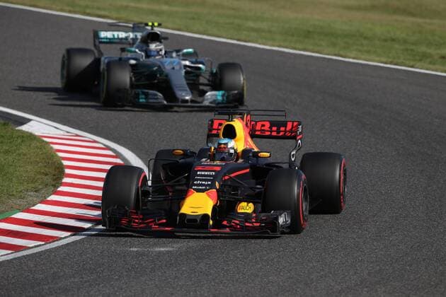 08.10.2017- Race, Daniel Ricciardo (AUS) Red Bull Racing RB13 Japanese Grand Prix, Suzuka 05 - 08 October 2017 08.10.2017- Race, Daniel Ricciardo (AUS) Red Bull Racing RB13 