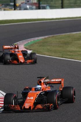 08.10.2017- Race, Fernando Alonso (ESP) McLaren Honda MCL32 Japanese Grand Prix, Suzuka 05 - 08 October 2017 08.10.2017- Race, Fernando Alonso (ESP) McLaren Honda MCL32 
