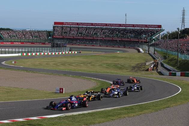 08.10.2017- Race, Pierre Gasly (FRA) Scuderia Toro Rosso STR12 Japanese Grand Prix, Suzuka 05 - 08 October 2017 08.10.2017- Race, Pierre Gasly (FRA) Scuderia Toro Rosso STR12 