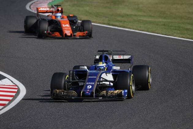 08.10.2017- Race, Marcus Ericsson (SUE) Sauber C36 Japanese Grand Prix, Suzuka 05 - 08 October 2017 08.10.2017- Race, Marcus Ericsson (SUE) Sauber C36 