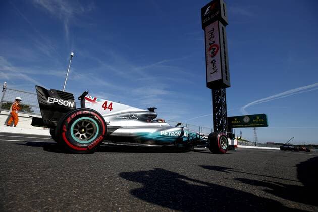 Motorsports: FIA Formula One World Championship WM Weltmeisterschaft 2017, Grand Prix of Japan, 44 Lewis Hamilton (GBR, Mercedes AMG Petronas Formula One Team), Suzuka Japan