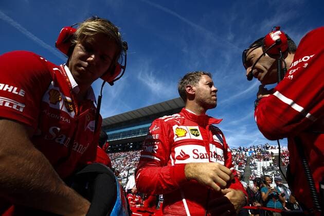 Motorsports: FIA Formula One World Championship WM Weltmeisterschaft 2017, Grand Prix of Japan, 5 Sebastian Vettel (GER, Scuderia Ferrari), Suzuka Japan