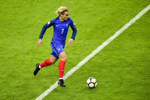 Antoine Griezmann France FOOTBALL France vs Bielorussie Qualifications St Denis 10 10 2017 JBAutissier Panoramic 