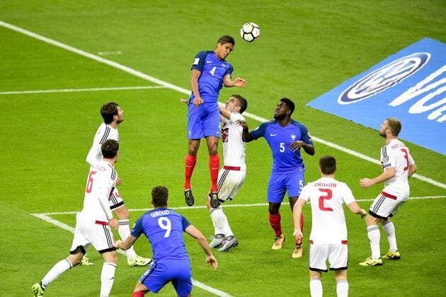 Raphael Varane France FOOTBALL France vs Bielorussie Qualifications St Denis 10 10 2017 JBAutissier Panoramic 